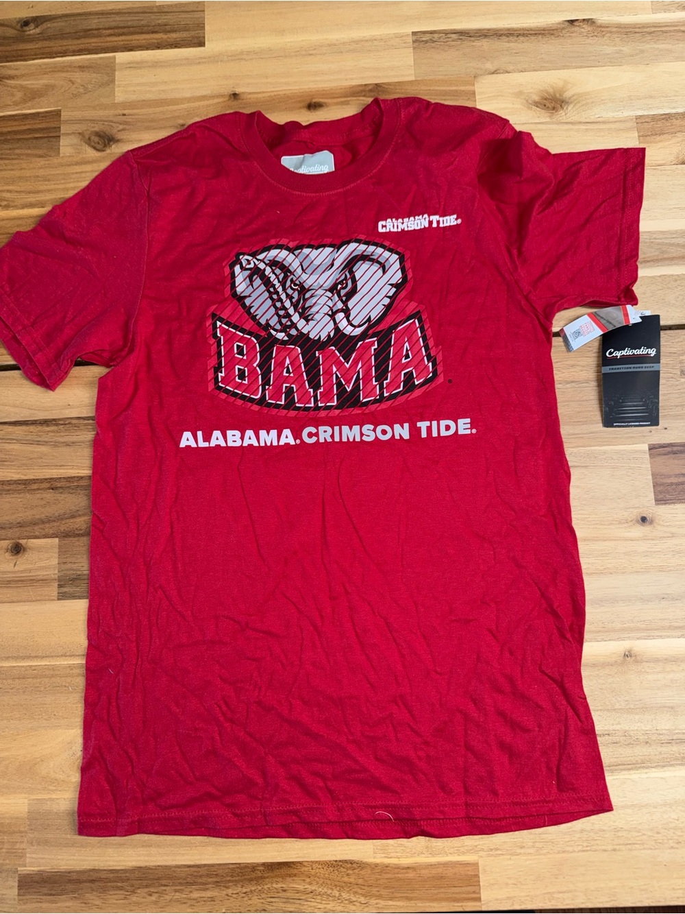 Adult BAMA Alabama Crimson Tide T-shirt S
